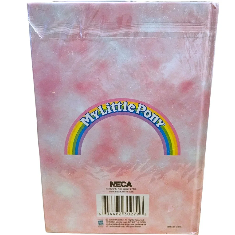 Vintage 2003 My Little Pony Notebook Journal Hasbro NECA Pink Retro